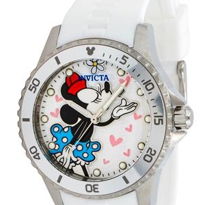 Invicta Disney Limited Edition Minnie Mouse Women's Watch w/Mother of Pearl Dial
